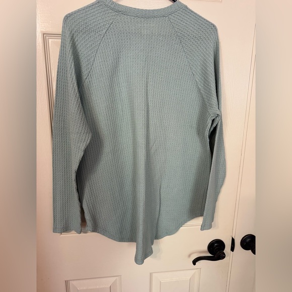 Waffle Knit Long Sleeve - Picture 2 of 5